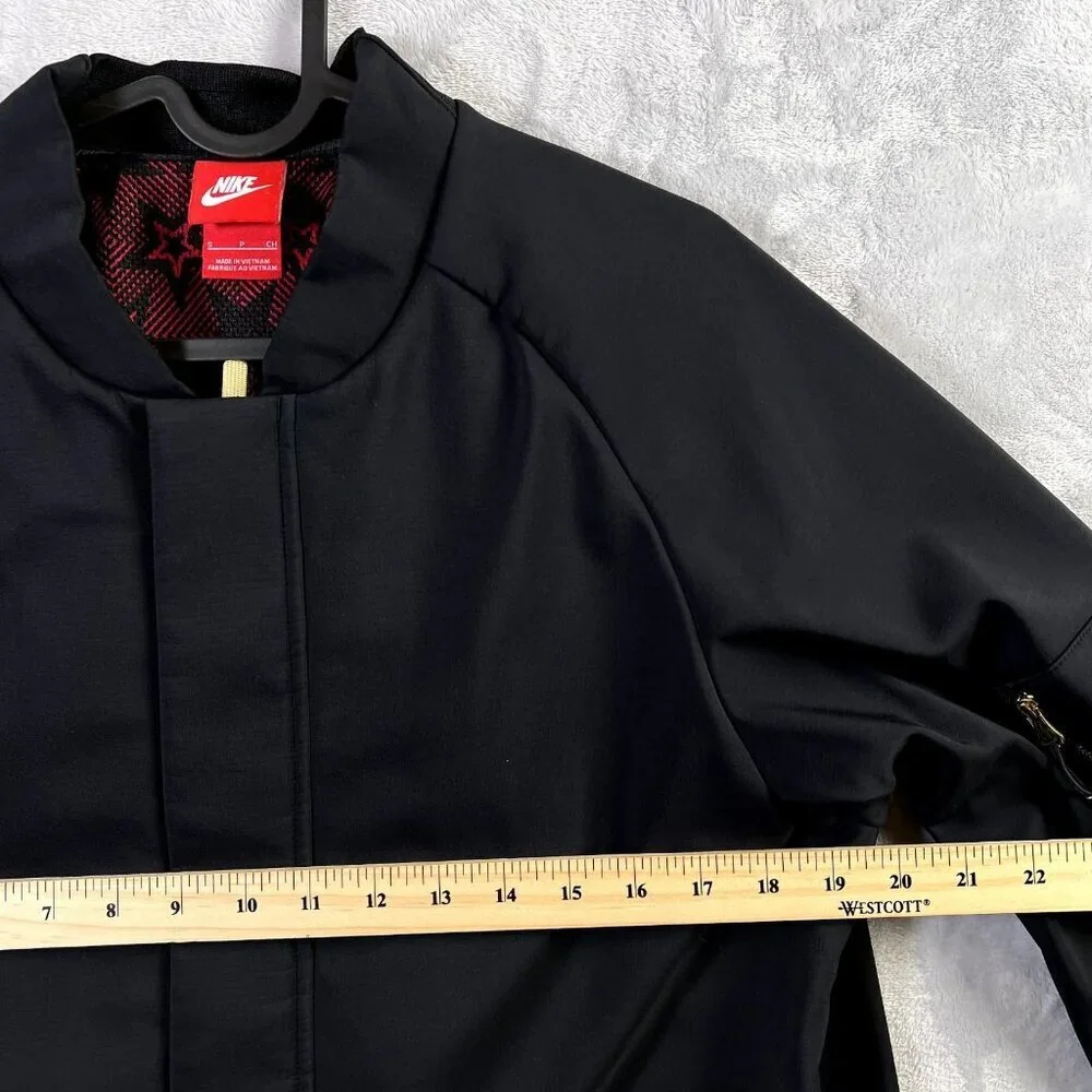 Nike F.C. Jacket Mens Small S Black Bristol Parka Coat Soccer FC Futbol Football